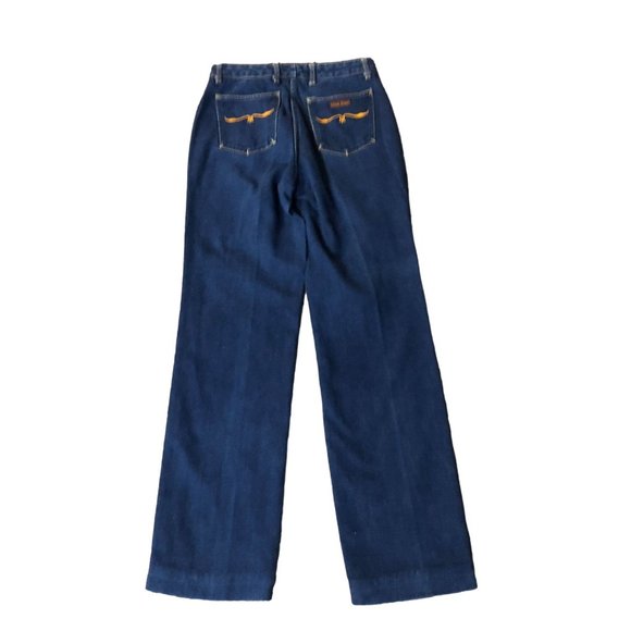 Vintage Bon Jour Jeans Juniors 11/12 Used Hemmed - Picture 5 of 16